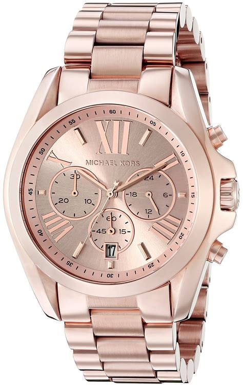 michael kors bradshaw watch rose gold review|Michael Kors parker chronograph watch.